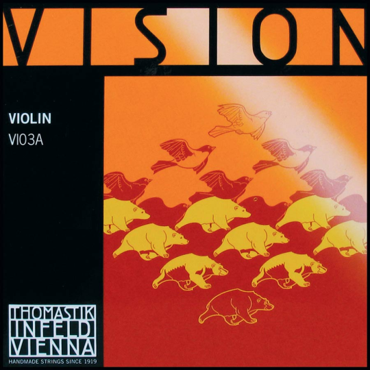 THOMASTIK  Vision corda RE per violino, medium 