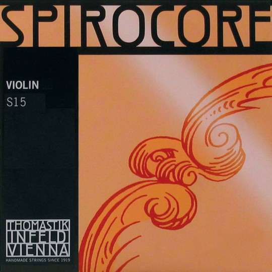 THOMASTIK  Spirocore muta per violino alluminio/cromo, medium 