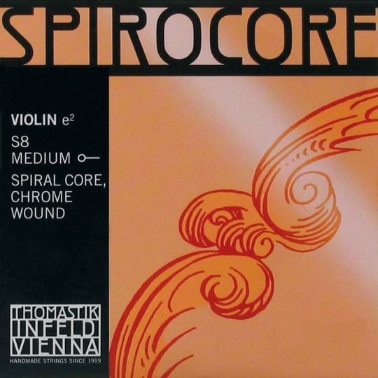 THOMASTIK  Spirocore  corda MI  per violino cromo con sfera forte