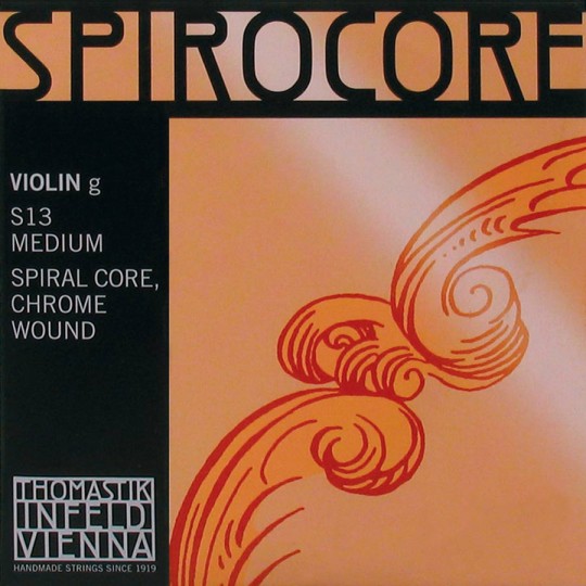 THOMASTIK  Spirocore corda SOL per violino medium