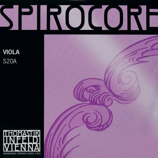 THOMASTIK  Spirocore corda SOL  per viola argento, medium 
