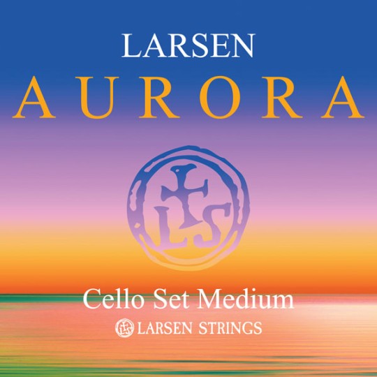 LARSEN Aurora Cellosaiten SATZ 4/4, medium 