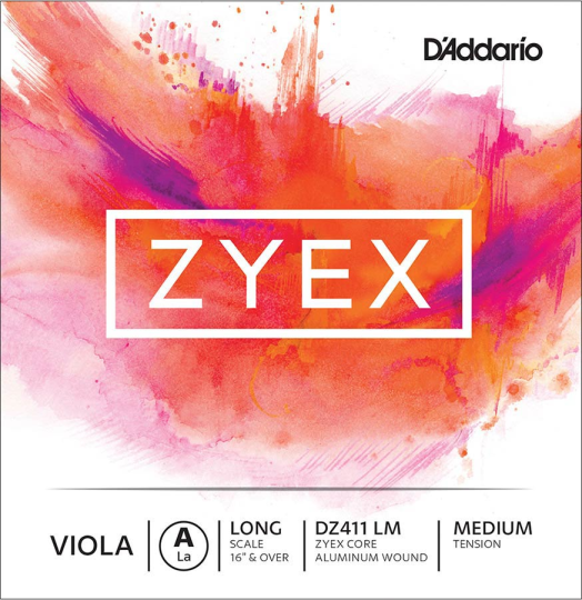 D´ADDARIO  Zyex  viola corda LA , medium 