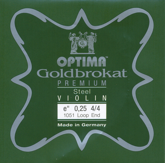 Optima Goldbrokat Premium VIOLINO MI CON CAPPIO 26