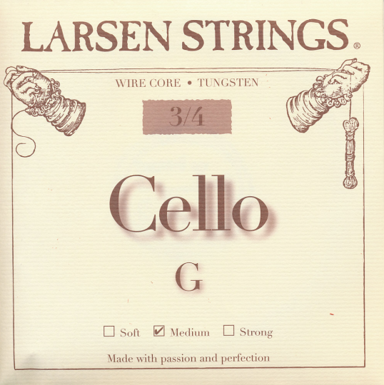 LARSEN violoncello corda SOL, medium 3/4
