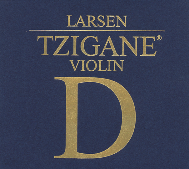 LARSEN Tzigane corda per violino RE argento, medium 