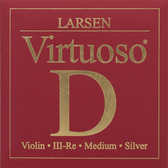 Larsen Virtuoso corda per violino RE argento forte