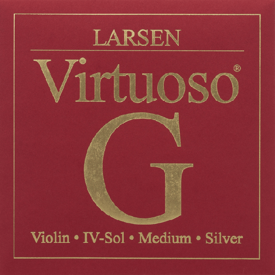 Larsen Virtuoso corda per violino SOL argento forte