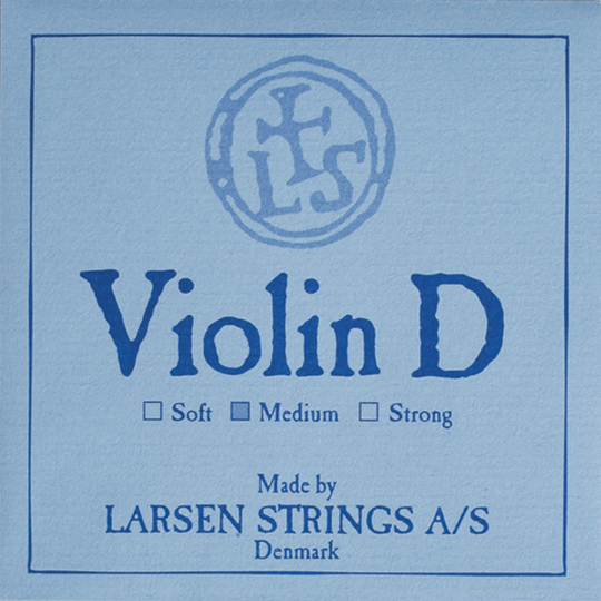 LARSEN violino corda RE argento medium