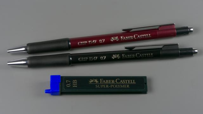 Faber-Castell, matita automatica, nero 