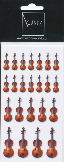 Sticker Geige 