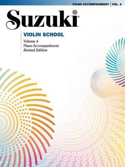 Suzuki Violin Schule Klavierbegleitung Band 4 