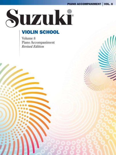 Suzuki Violin Schule Klavierbegleitung Band 8 