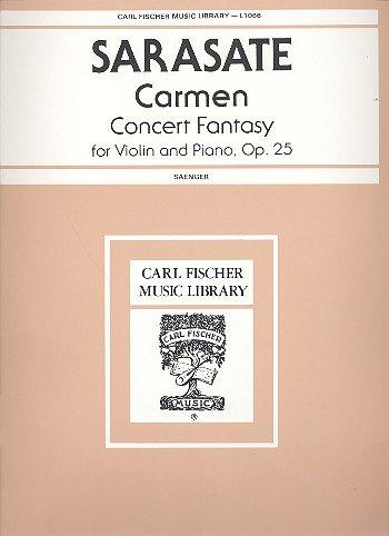Sarasate, Carmen Fantasy, Op. 25 