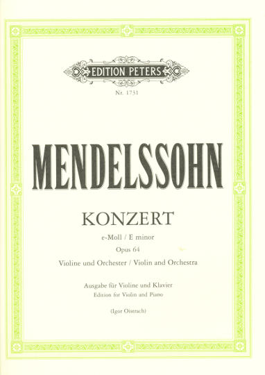 Mendelssohn, Konzert Opus 64 