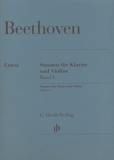 Beethoven, Sonaten für Klavier und Violine; Band I 
