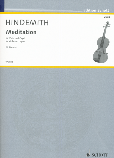 Hindemith, Meditation 