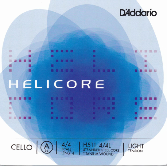 D´ADDARIO  Helicore corda LA  per violoncello, medium 