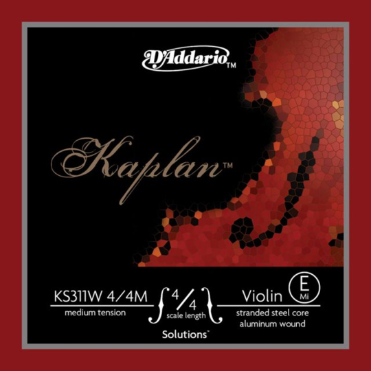 D´ADDARIO Kaplan Solution violino corda MI , medium 