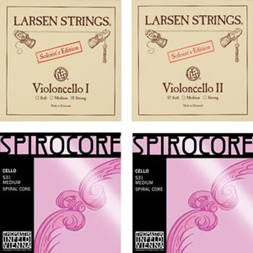 Larsen Soloist / Thomastik Spirocore muta per violoncello strong