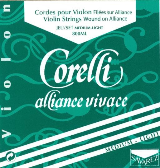 CORELLI Alliance muta per violino MI con cappio med. light
